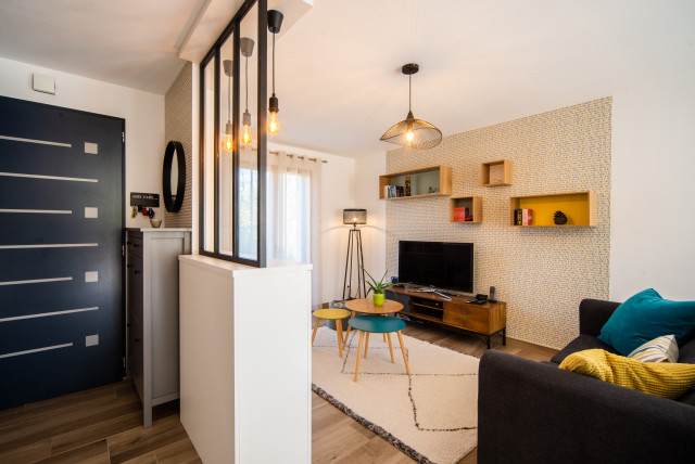Scandi'tonique scandinavian-living-room