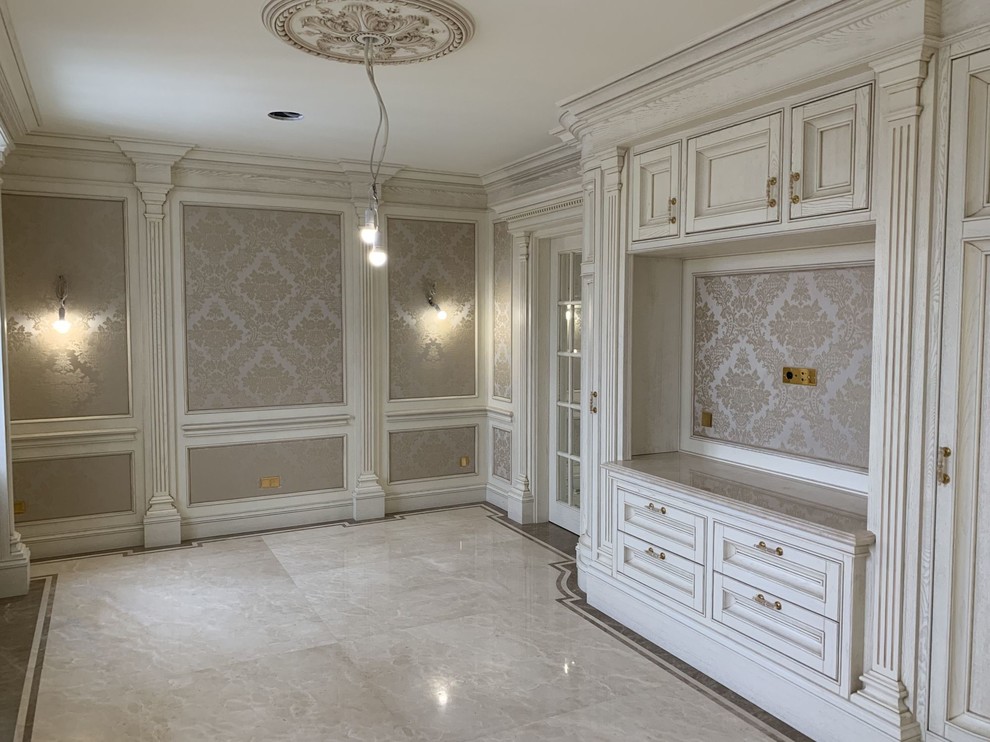 Деревянный интерьер квартиры