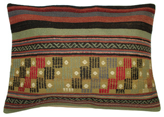 Traditional Handwoven Cushion Cover Tropical Scatter Cushions By Der Kelim Oguz Handelsgesellschaft Mbh Houzz Uk