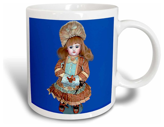 Bru Antique Doll Mug Traditional Mugs By 3drose L L C
