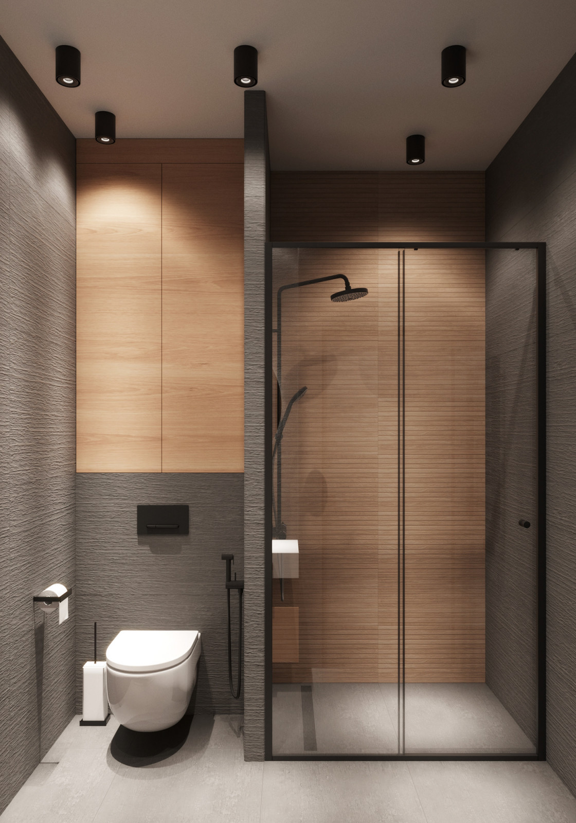 Квартира современном стиле с элементами лофта и легким оттенком минимализма