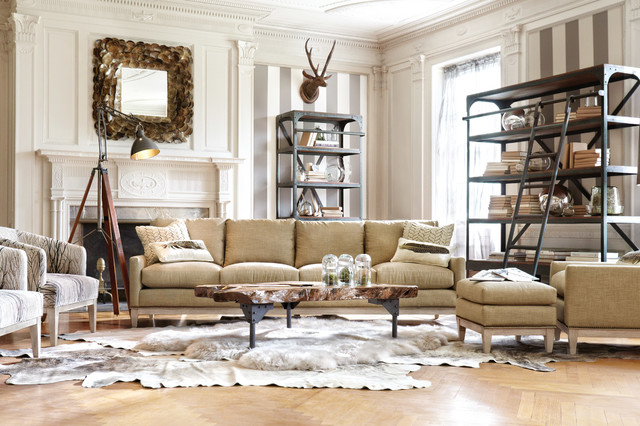 arhaus couches living room