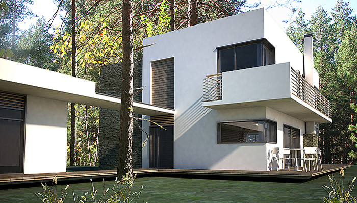 ИНДИВИДУАЛЬНЫЙ ЖИЛОЙ ДОМ В ПРИГОРОДЕ ЕКАТЕРИНБУРГА