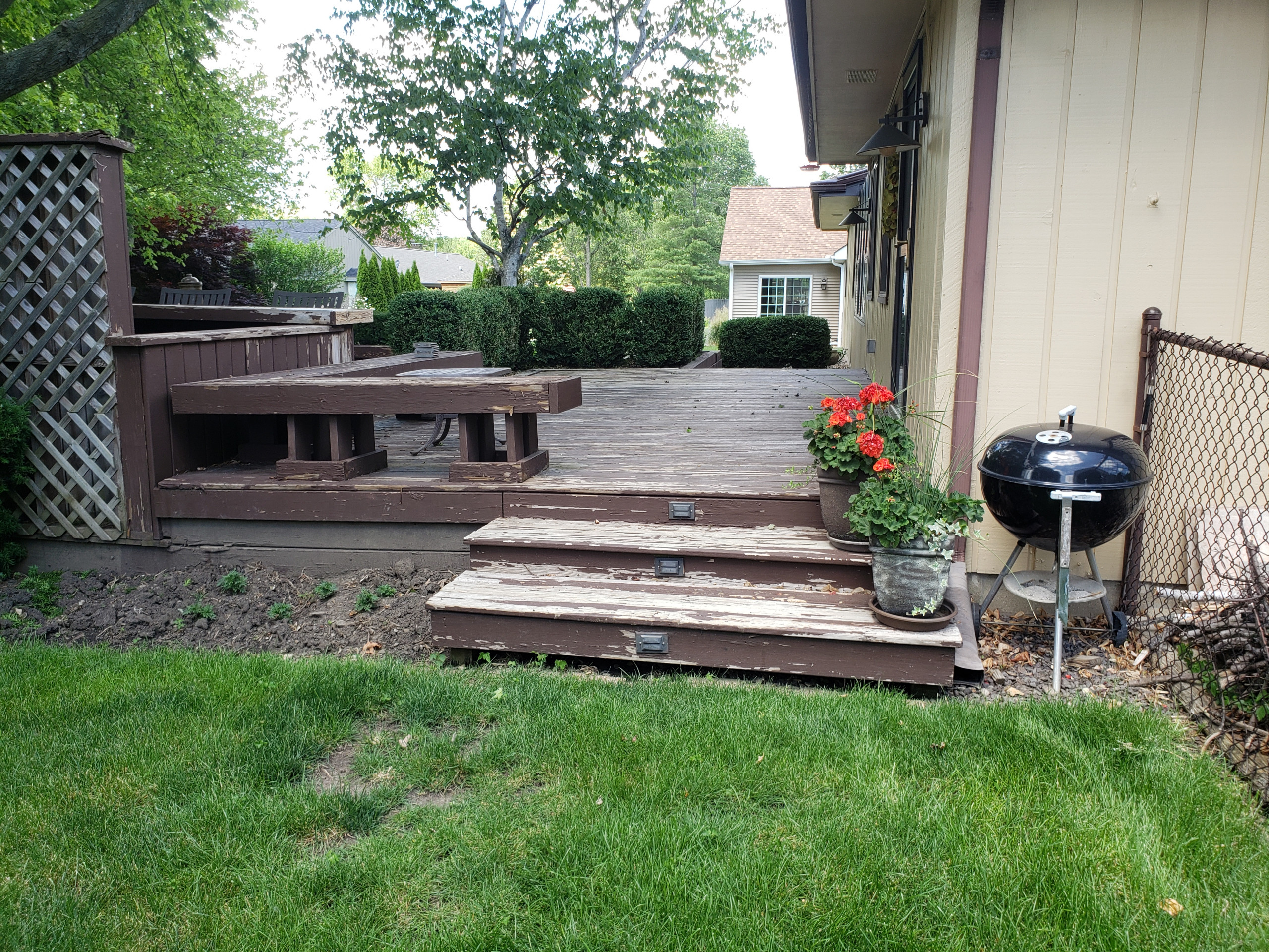 Attached Deck Remodel Savoy