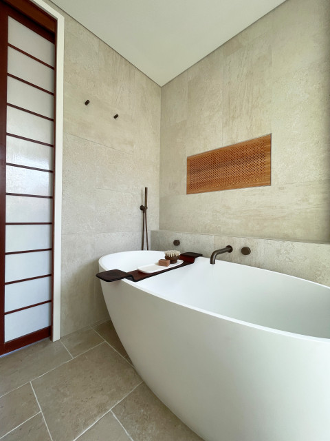 Vaucluse Project contemporary-bathroom