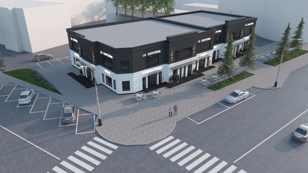 Проект здания ресторана в г. Туймазы