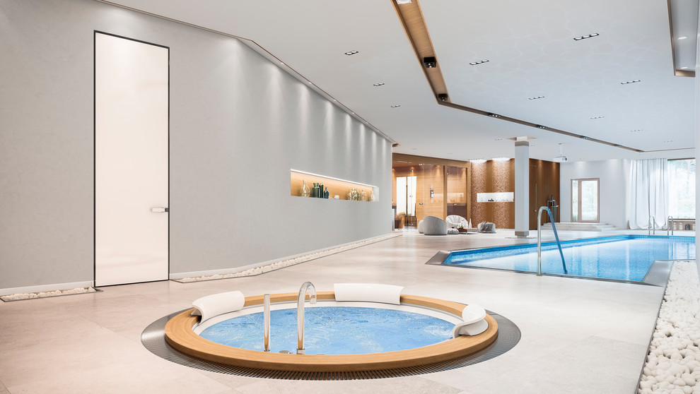 SPA-зона, частный интерьер