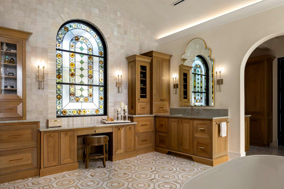 Hillside Hasiera - Mediterranean - Bathroom - Austin - by Vanguard ...