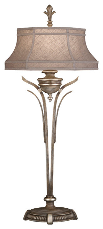 Fine Art Lamps 809815ST Villa Vista Painted Driftwood Table Lamp