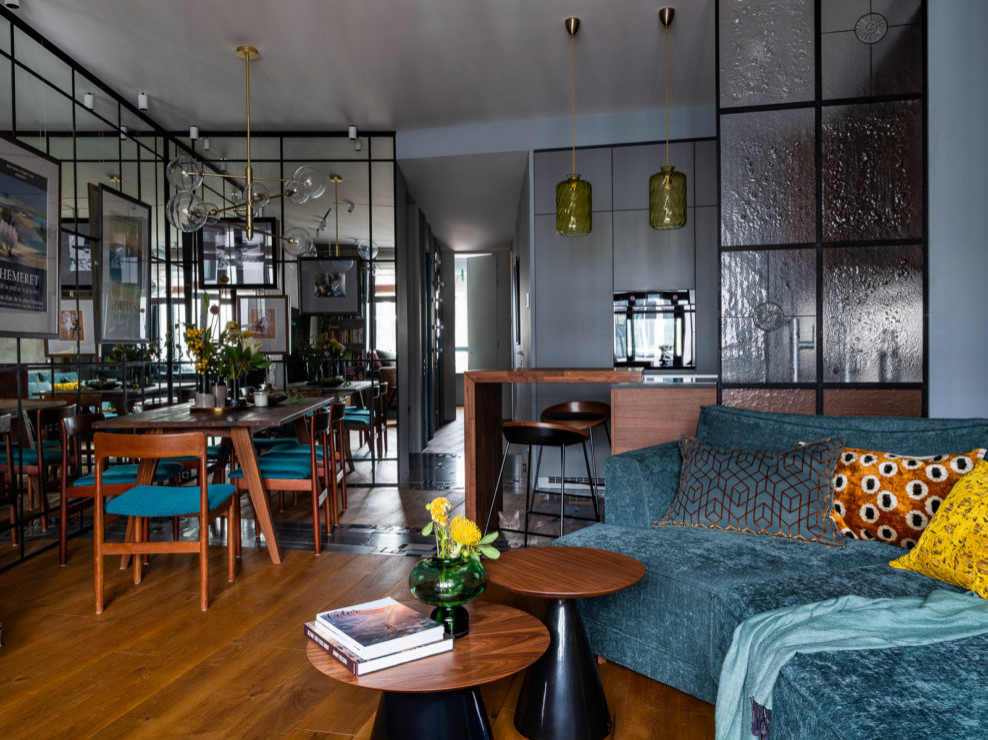 Квартира с атмосферой “итальянских 1960-х