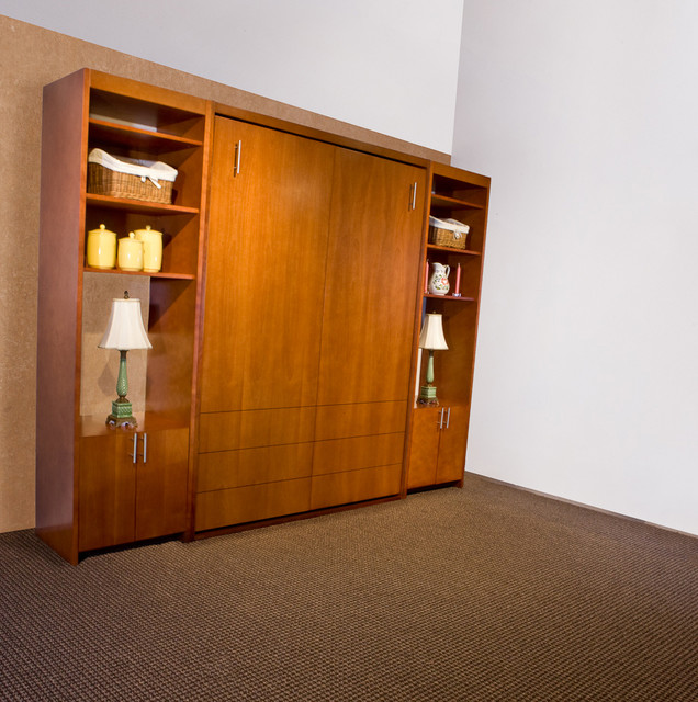 Murphy Bed for Office/Den Contemporáneo Minneapolis de Wallbed