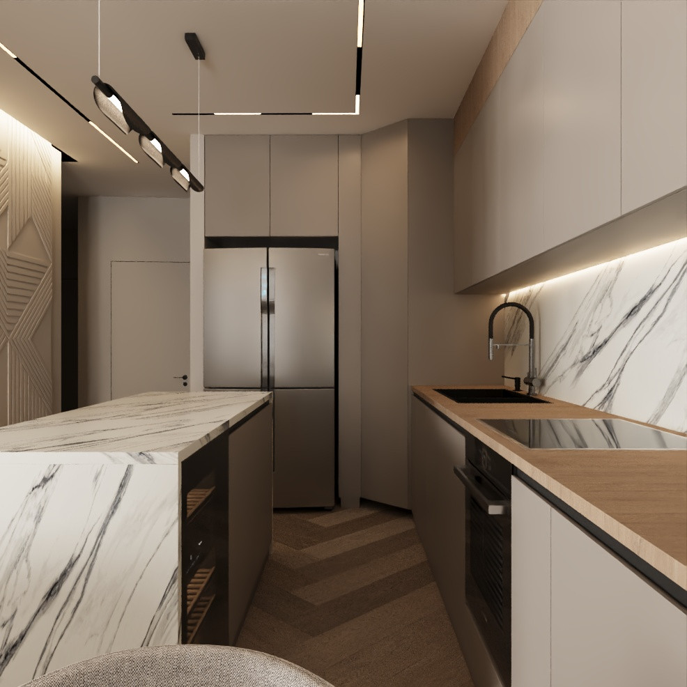 Квартира в немецком минимализме