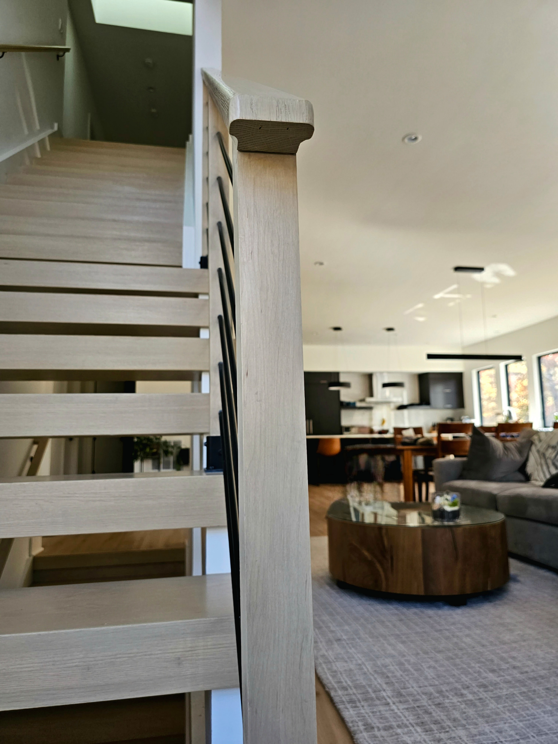 111_Open-Rise Stair with a Stunning Pool View, Great Falls, VA 22066