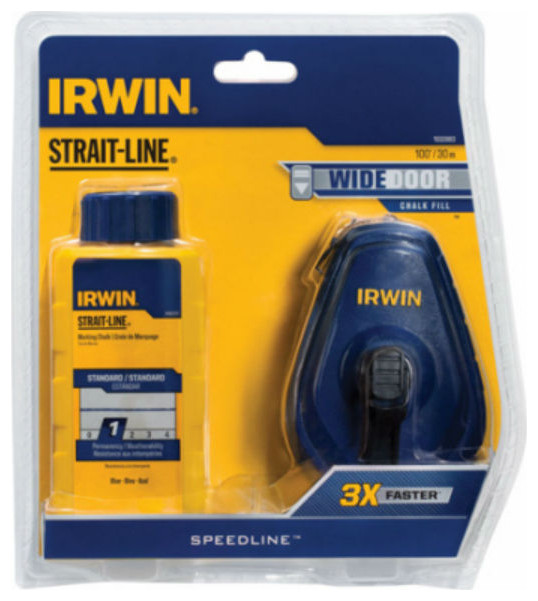 Strait-line 1932879 IRWIN Layout Pro XL Chalk Reel 150 for sale online 
