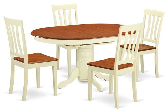 5-Piece Dining Table And 4 Dining Chairs