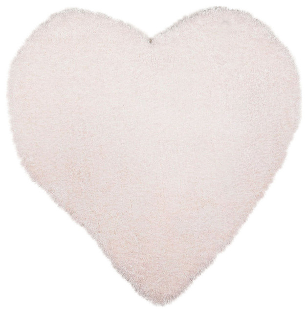 Tom Tailor Kids Rug, Heart, White, 100x100 cm