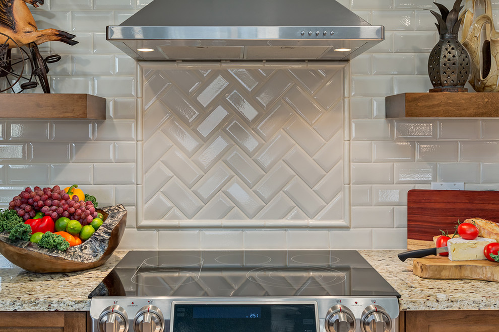 Inspiration for a transitional home design remodel in Calgary