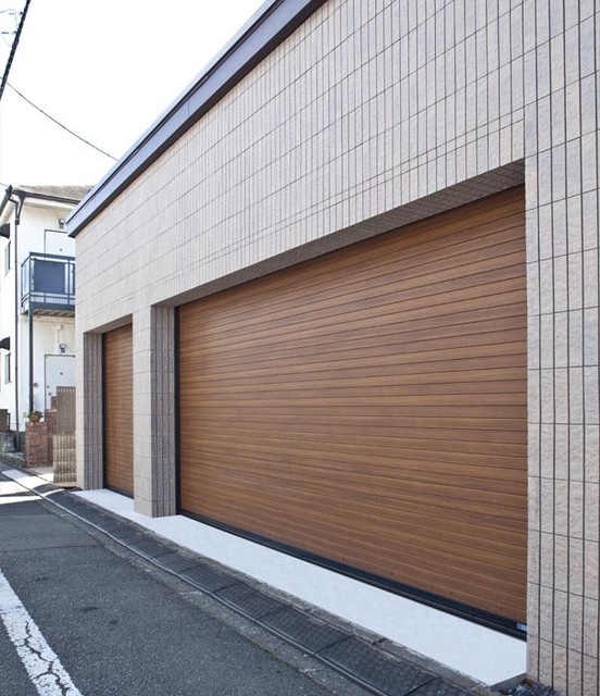 ガレージシャッター ポルティエ Moderne Garage Tokyo Houzz