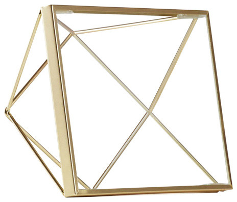 Umbra Prisma Photo Frame, Brass, 15x15 cm