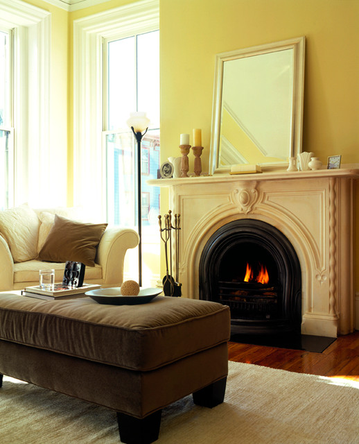Period Fireplace traditional-living-room
