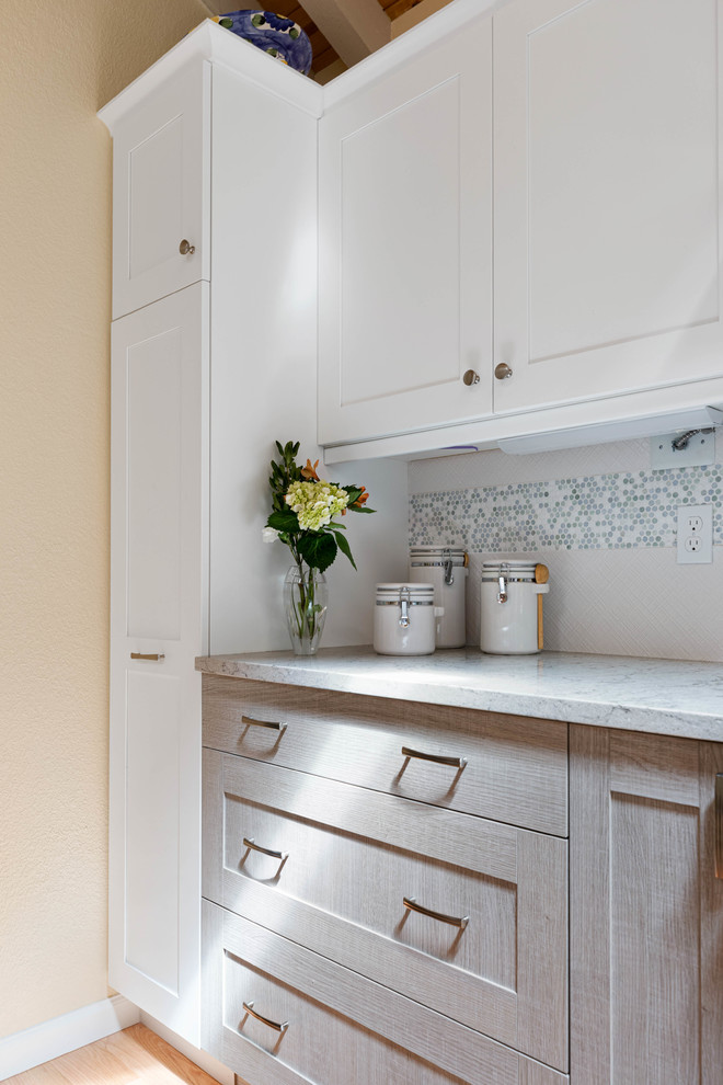 Kitchen - transitional kitchen idea in Seattle