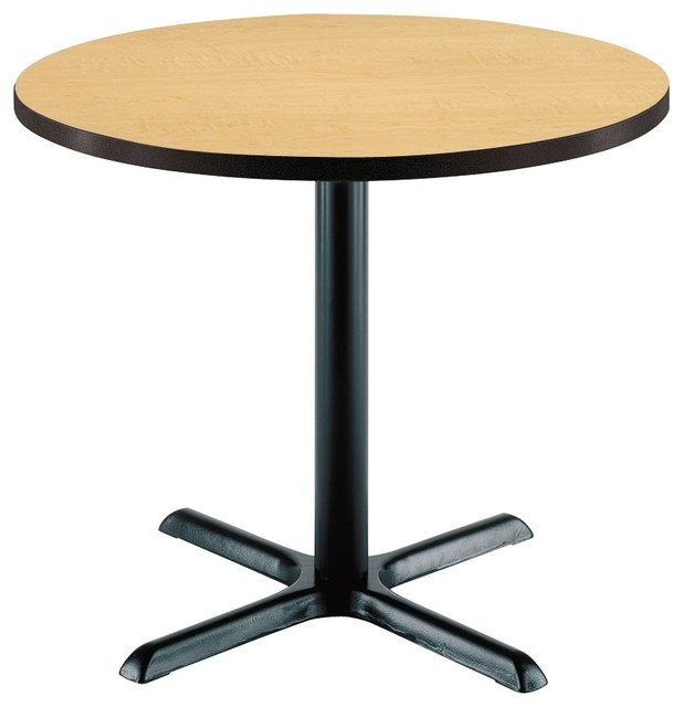 29 in. High Round Pedestal Table w X-Base (36