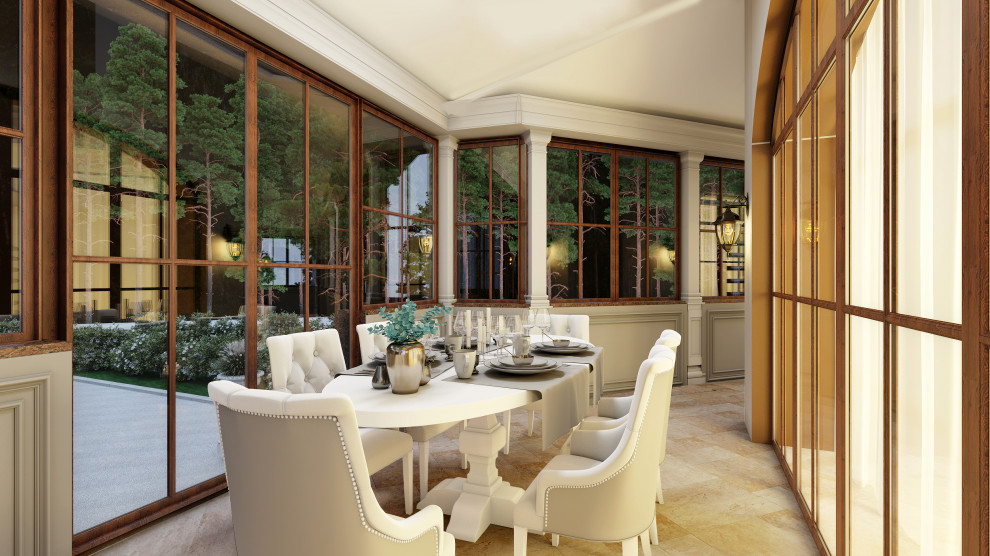 Зимний сад интерьер.Трувиль