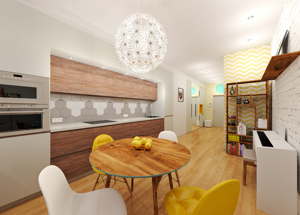 ИНТЕРЬЕРЫ КВАРТИРЫ УЛ. БАРКЛАЯ, МОСКВА