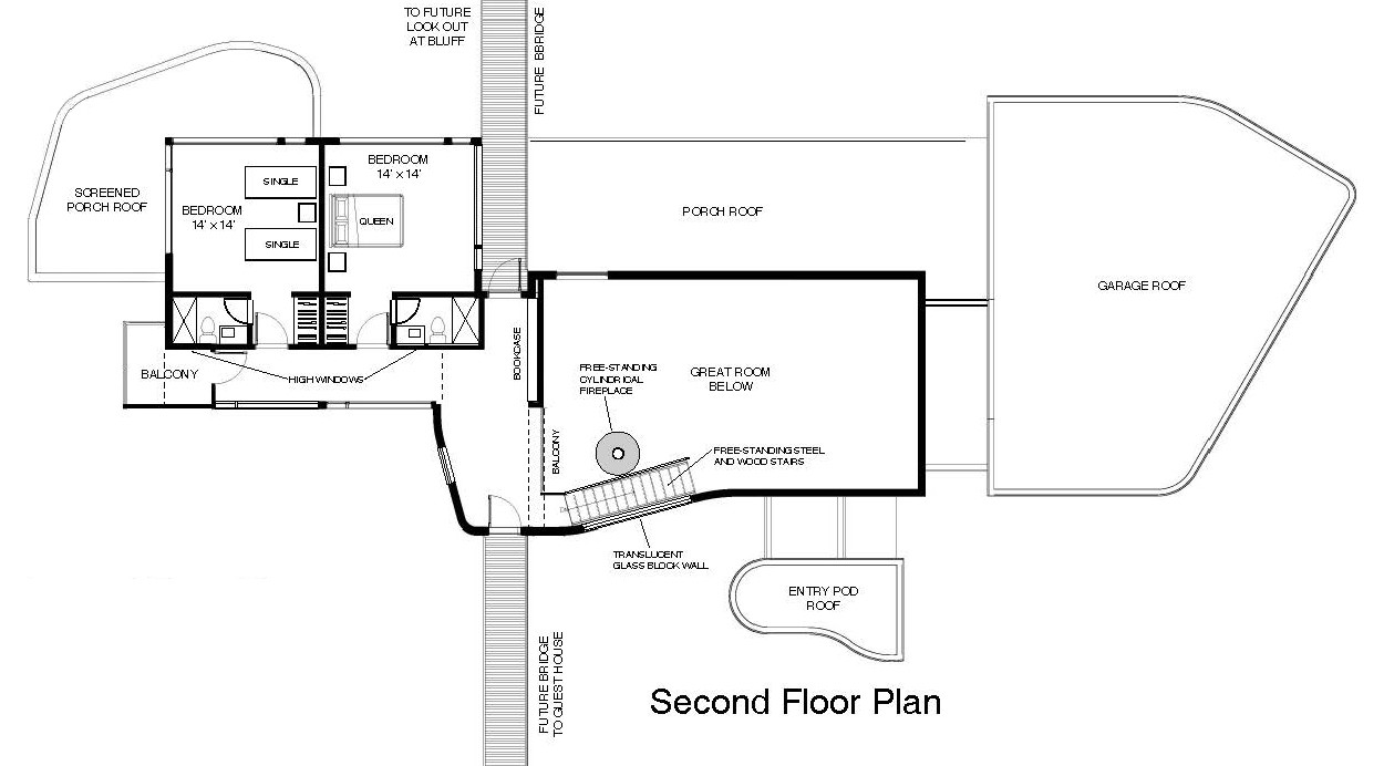 Guadalupe River House (Unbuilt)