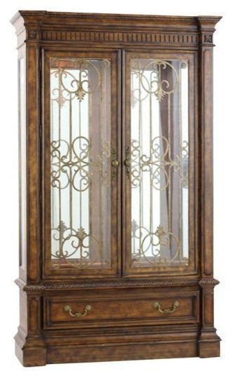 Drexel Heritage Vintage China Cabinet Traditional Storage Drexel Heritage Vintage China Cabinet Traditional Storage Cabinets By Chairish