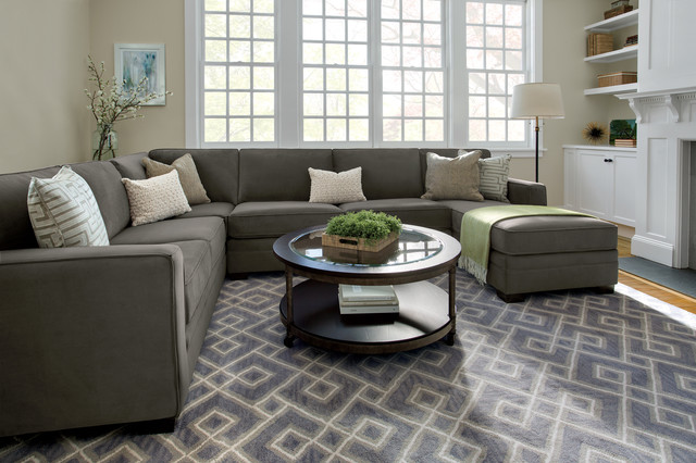 Lennon 3 Piece Sectional Transitional Boston By Boston Interiors