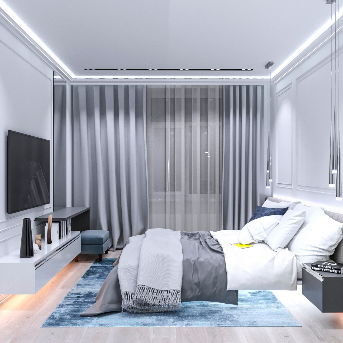 Спальня холостяка