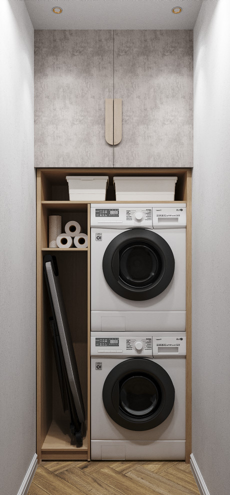 Проект 3-х комнатной квартиры THE WHITE SAVANNAH