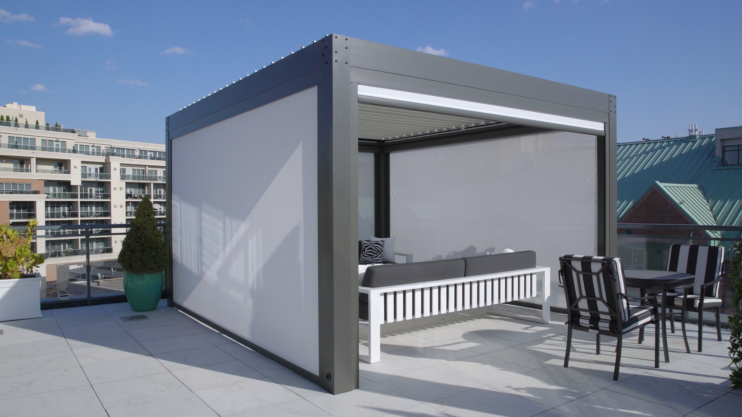 Louvered Pergola Systems
