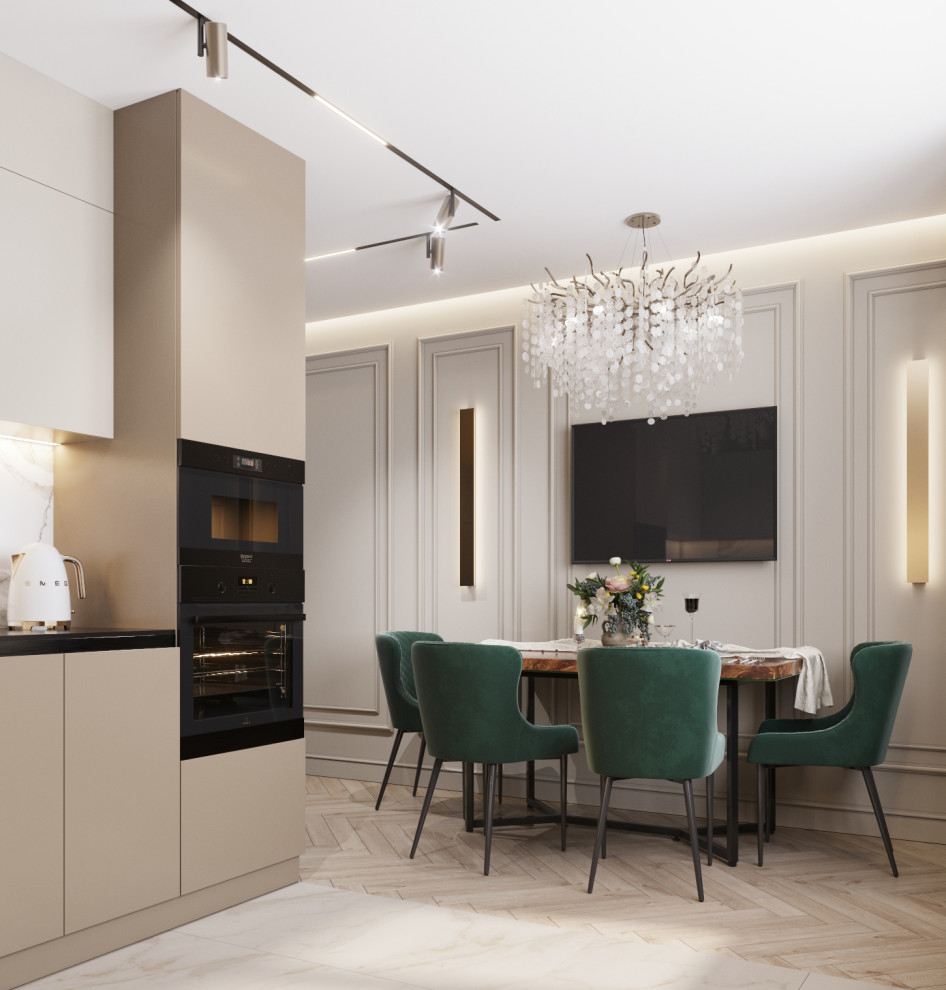 ЖК Лесопарковый. Квартира в стиле легкой классики