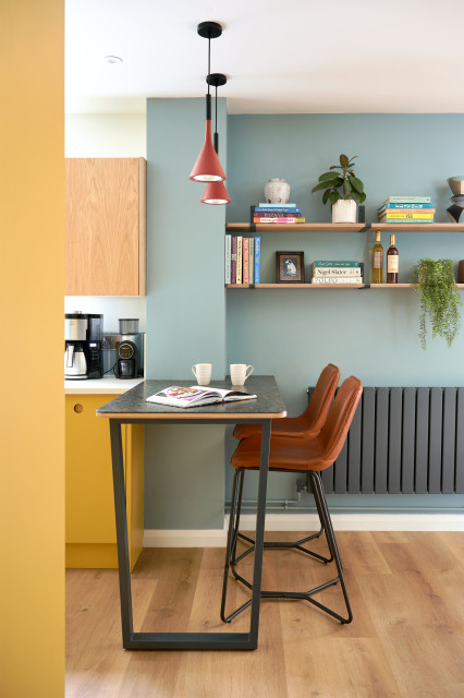 Yellow Kitchen, Halesworth retro-koekken