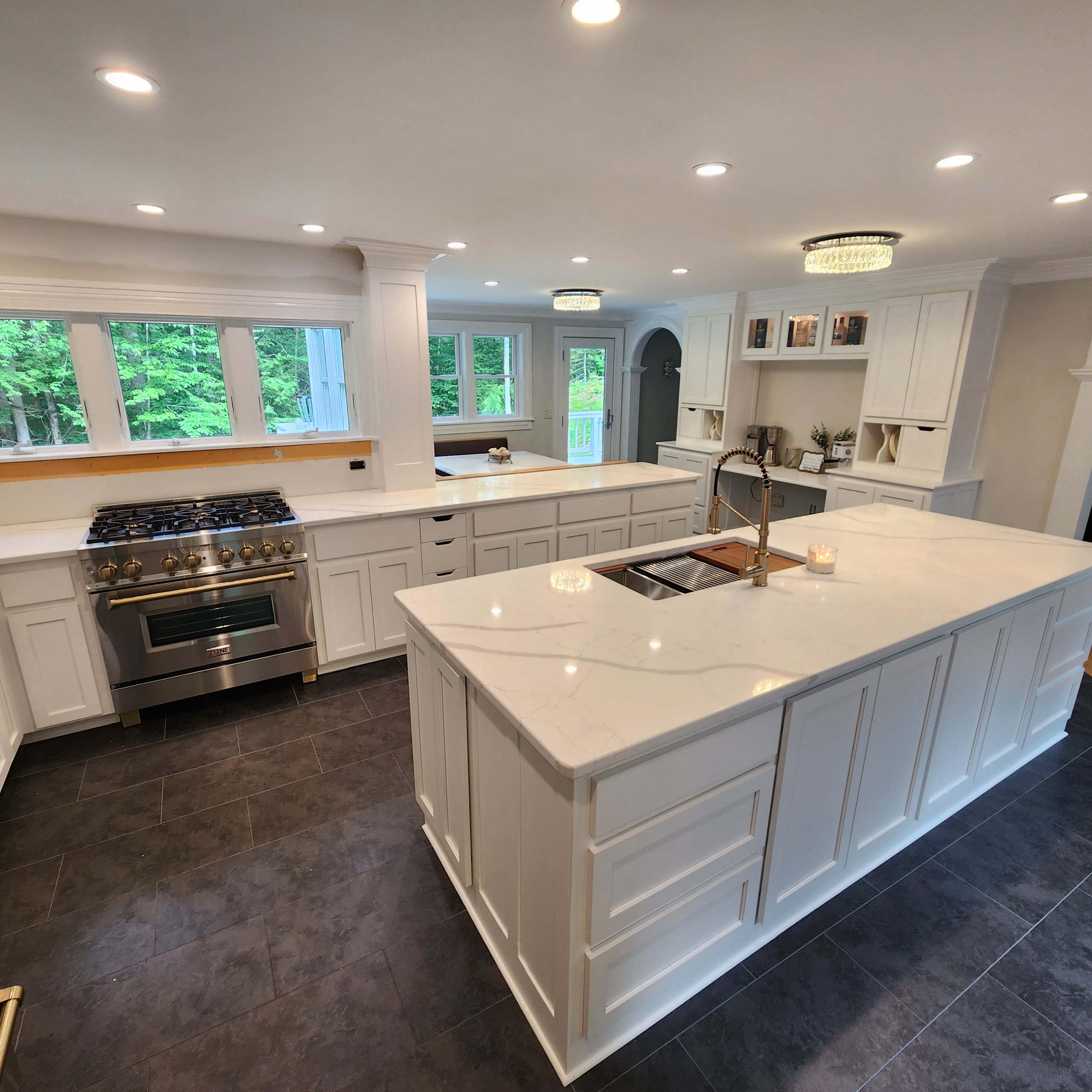 Elevated Open Kitchen
