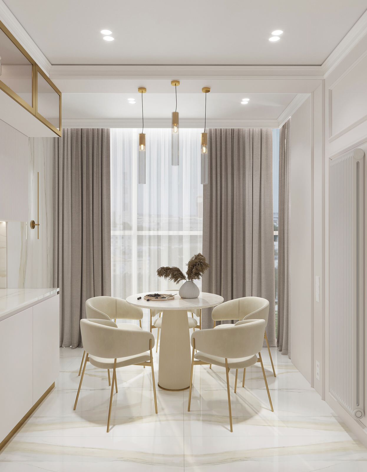 Дизайн-проект ЖК Династия 67кв.м