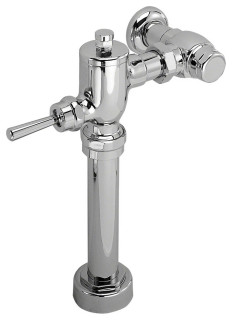 Toto Toilet 1.28GPF Manual Commercial Flush Valve, Polished Chrome ...