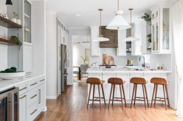 10 Stylish and Functional Kitchen Peninsulas