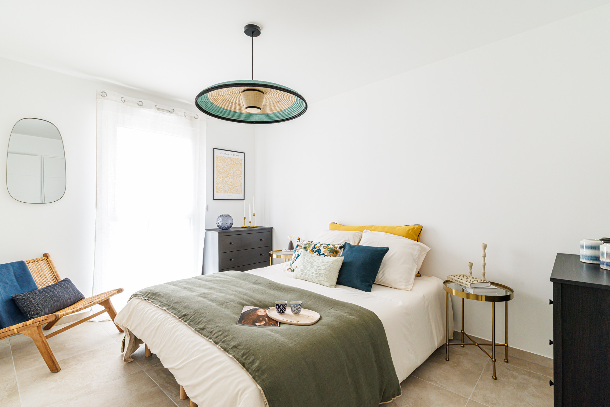 Home staging, L'Echappée mer, Cagnes sur mer