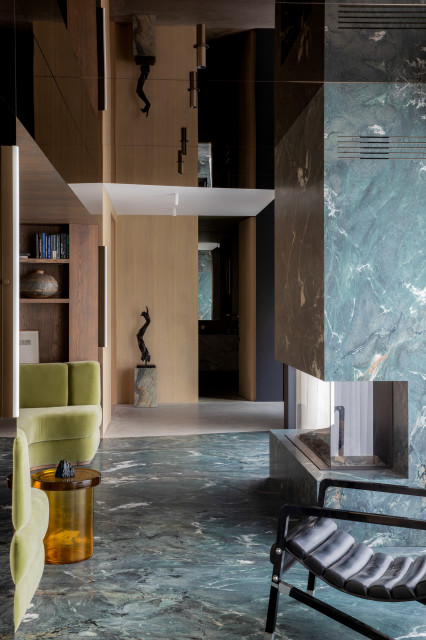 2 Semis contemporary-vardagsrum
