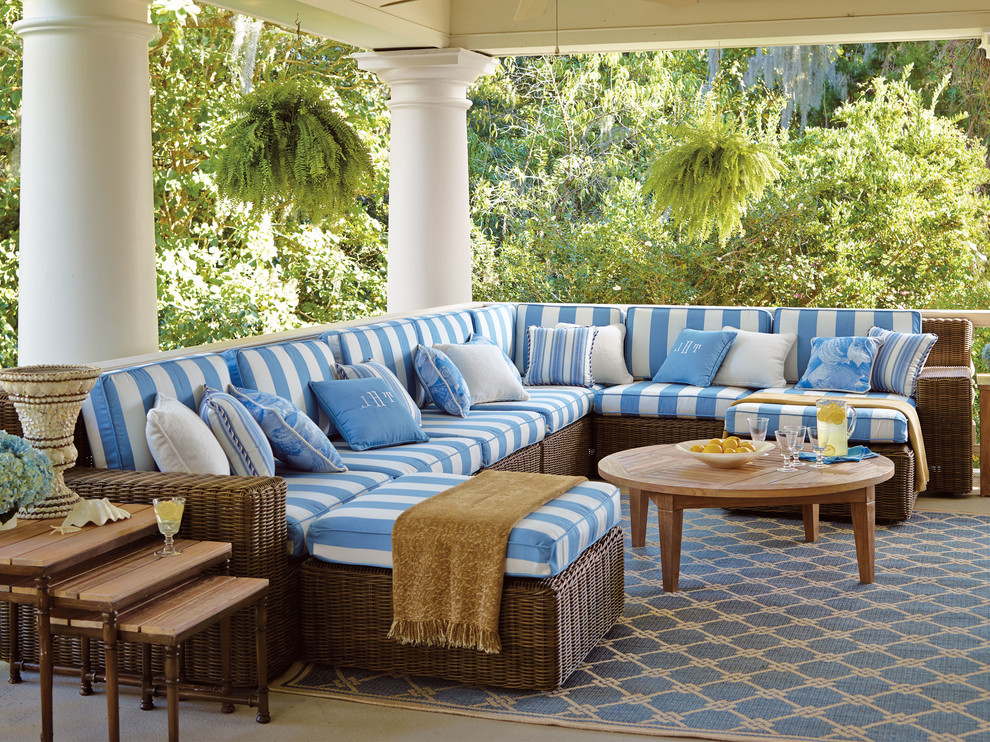 Patio - transitional patio idea