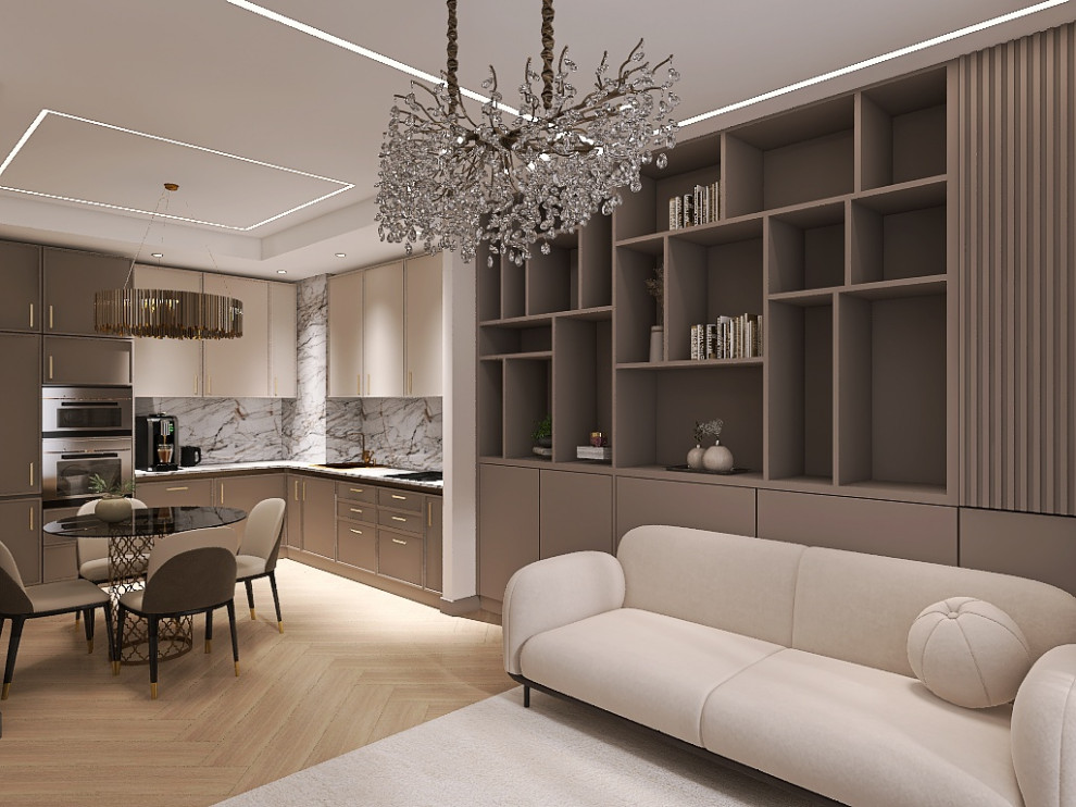 КП Кембридж - дизайн таунхауса в Подмосковье