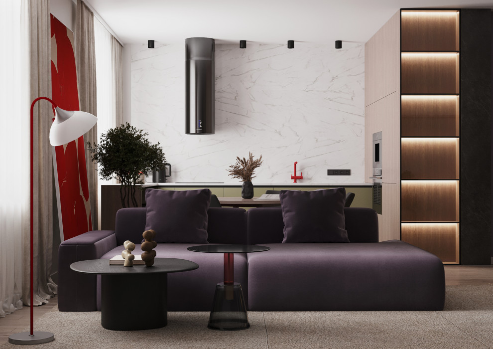 Кухня-гостиная 34кв.м.