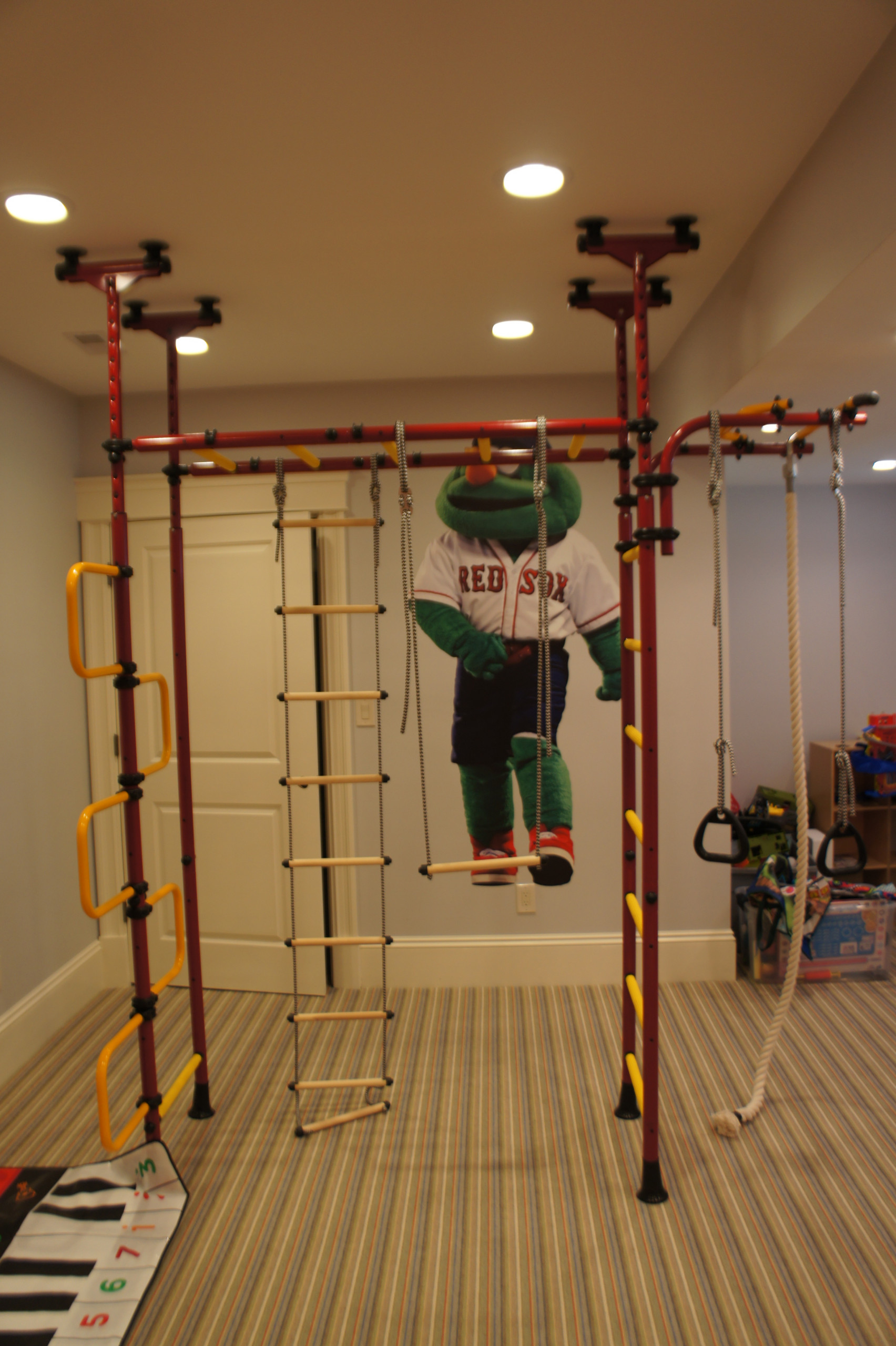 Indoor hockey Rink and jungle gym