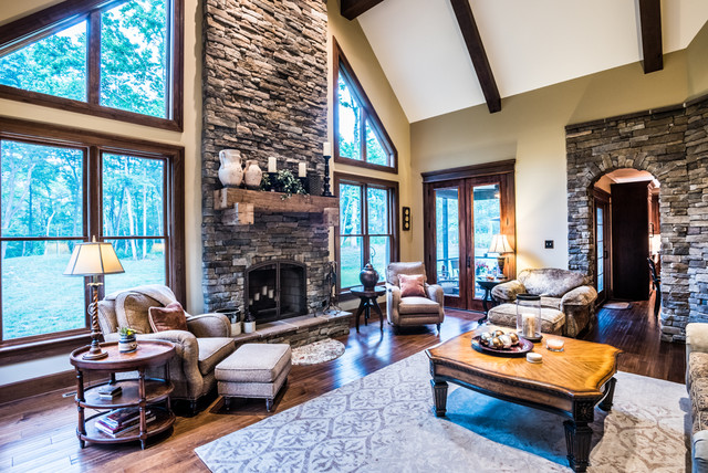 Refined Rustic in Carlisle rustikt-dagligstue