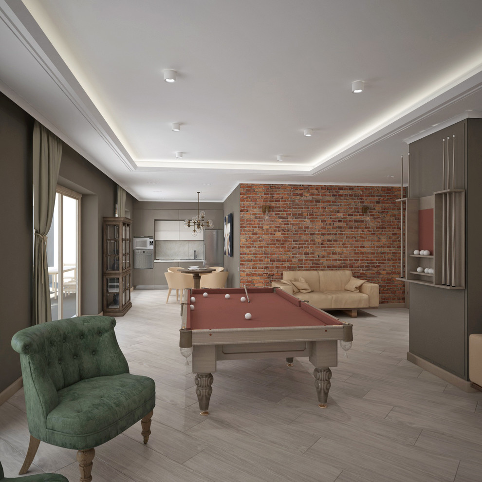 Дом из комбинированных материалов в ЛО