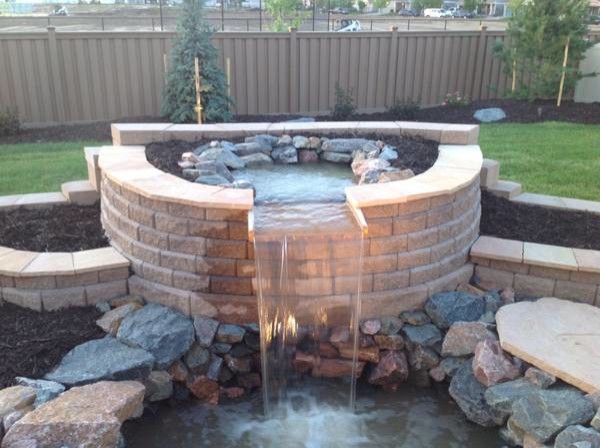 This is an example of a transitional landscaping in Denver.