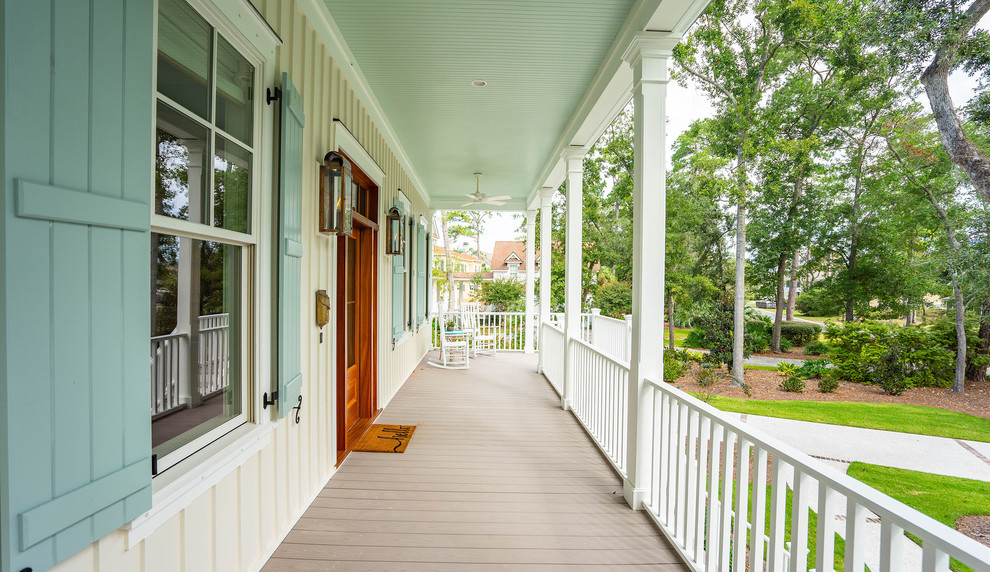 Designer Escape To Beaufort South Carolina - Beach Style - Porch ...